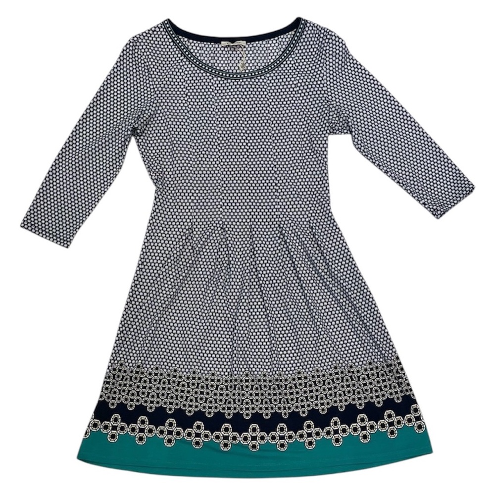 Max Studio Print Midi Dress